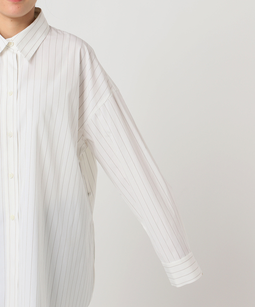 plage（プラージュ）の「《追加》R’IAM カシュクールシャツ（シャツ/ブラウス・レディース・ホワイト/ブルー・FREE）」の11枚目の写真