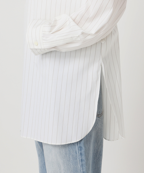 plage（プラージュ）の「《追加》R’IAM カシュクールシャツ（シャツ/ブラウス・レディース・ホワイト/ブルー・FREE）」の12枚目の写真