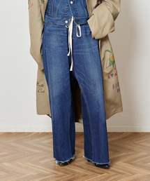 Bonum（ボナム）の「《追加2》ドロストワイドイージーデニムパンツ（デニムパンツ）」