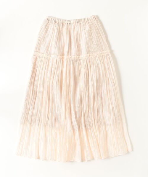 Sov.（ソブ）の「シアー ティアードスカート（スカート・レディース・アイボリー/ネイビー・38/36）」の3枚目の写真