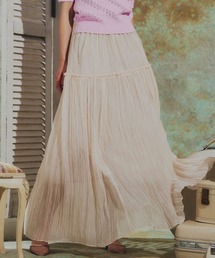 Sov. | シアー ティアードスカート(スカート)