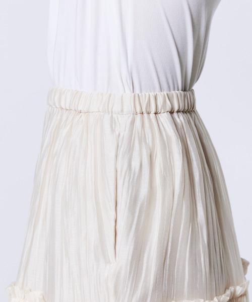 Sov.（ソブ）の「シアー ティアードスカート（スカート・レディース・アイボリー/ネイビー・38/36）」の9枚目の写真
