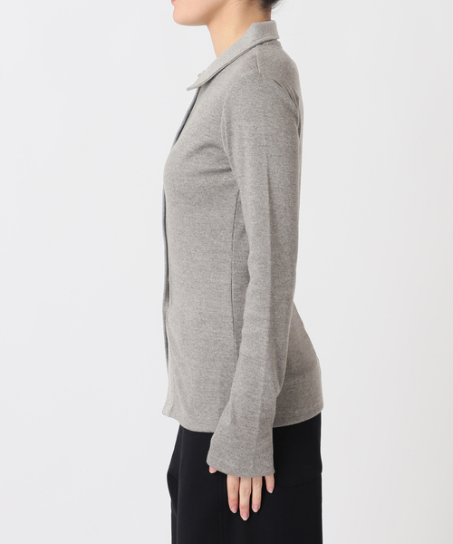 OUTDOOR PRODUCTS(アウトドアプロダクツ)の「エリツキリブカーディガン(Tシャツ/カットソー・レディース・グレー/ブラウン/ベージュ・FREE)」の21枚目の写真