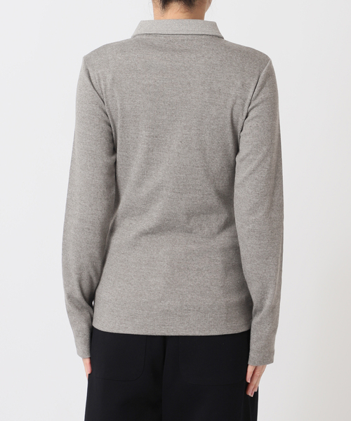 OUTDOOR PRODUCTS(アウトドアプロダクツ)の「エリツキリブカーディガン(Tシャツ/カットソー・レディース・グレー/ブラウン/ベージュ・FREE)」の22枚目の写真