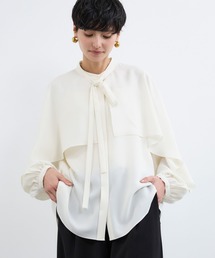 BARNYARDSTORM | BARNYARDSTORM / ワイドフレアボウタイブラウス【吸水速乾】(シャツ/ブラウス)
