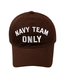 NAVYTEAM（ネイビーチーム）の「NTV BC-ONLY CAP-BROWN（キャップ）」