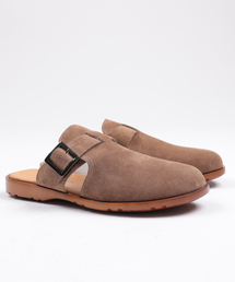 BRENOWELT（ブレノヴェルト）の「イタリースウェード タンカラー クロッグ ミュール サンダル 440（サンダル）」