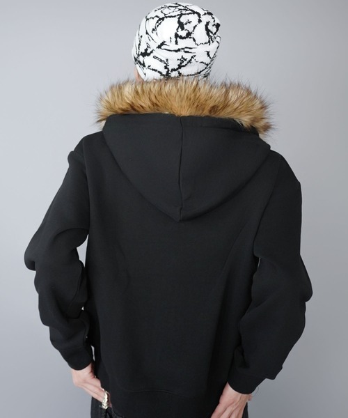 SPINNS（スピンズ）の「シングルニットビーニー/イナズマ/ユニセックス（ニットキャップ/ビーニー・メンズ・ブラック×ブルー/ホワイト×ブラック/ブラック×ホワイト・ONESIZE）」の12枚目の写真