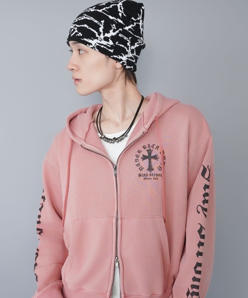 SPINNS（スピンズ）の「シングルニットビーニー/イナズマ/ユニセックス（ニットキャップ/ビーニー・メンズ・ブラック×ブルー/ホワイト×ブラック/ブラック×ホワイト・ONESIZE）」の4枚目の写真