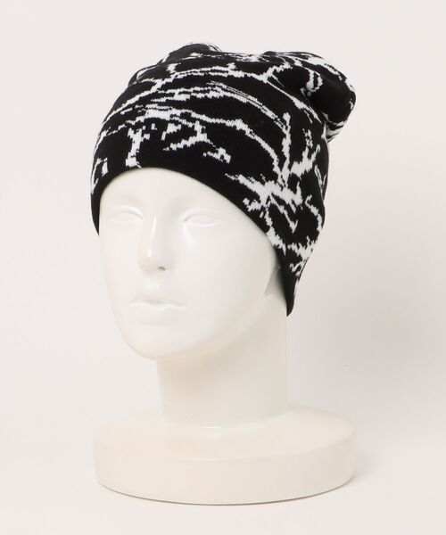 SPINNS（スピンズ）の「シングルニットビーニー/イナズマ/ユニセックス（ニットキャップ/ビーニー・メンズ・ブラック×ブルー/ホワイト×ブラック/ブラック×ホワイト・ONESIZE）」の21枚目の写真