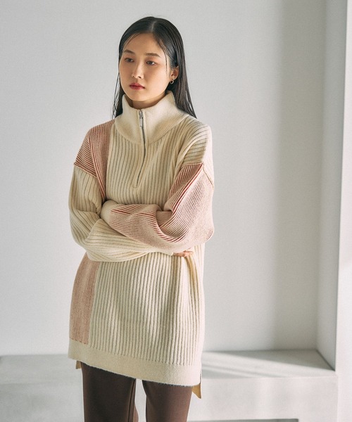 【LEMON】◆美品★ニット✕ダウン★サイズXS★レディース★ セール】《XS-LLsize》河田ダウン ドロストミドルコート【洗濯機洗い可