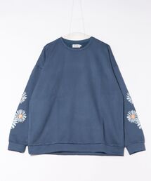 《ATELANE》袖フラワー刺繍P/O