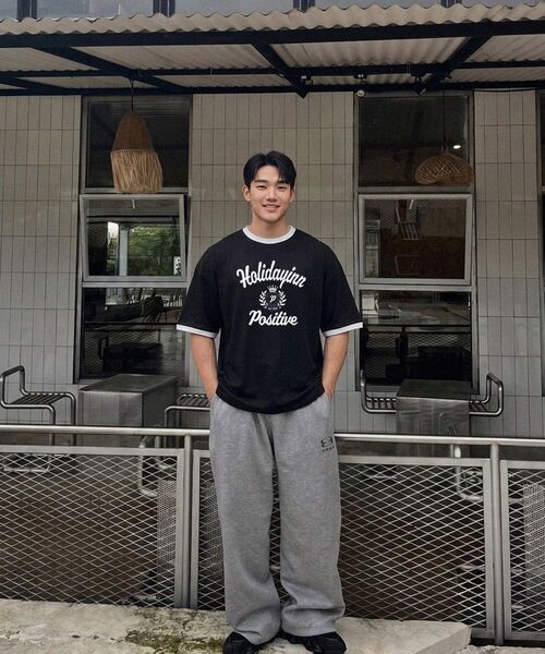 PHERMENON(フェルメノン)の「スーパーオーバーサイズリンガー半袖Tシャツ - アイボリー(Tシャツ/カットソー・メンズ・その他・1/2)」の10枚目の写真