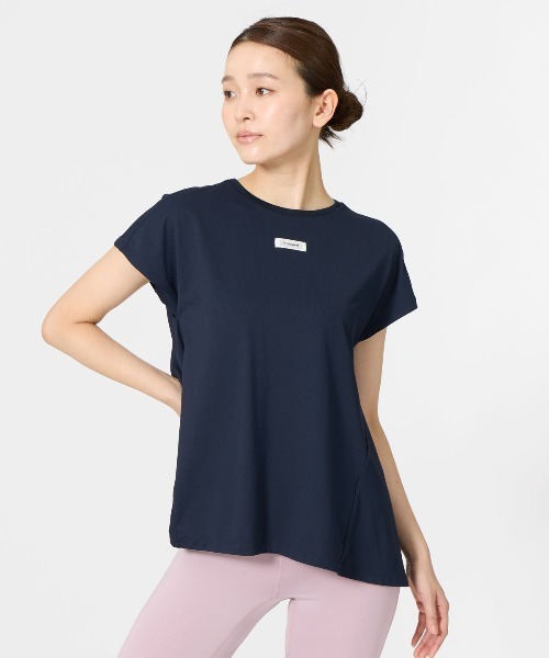 接触冷感フレンチスリーブフレアシャツ（Tシャツ/カットソー）｜le coq