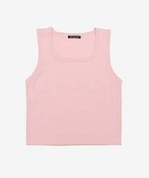 KNIT SLEEVELESS - PINK