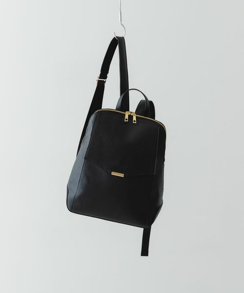 RODE SKO（ロデスコ）の「メタルフラップA4リュック（バックパック/リュック・レディース・ブラック/グレー系その他・ONE）」の2枚目の写真