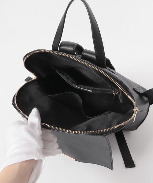 RODE SKO（ロデスコ）の「メタルフラップA4リュック（バックパック/リュック・レディース・グレー系その他/ブラック・ONE）」の19枚目の写真