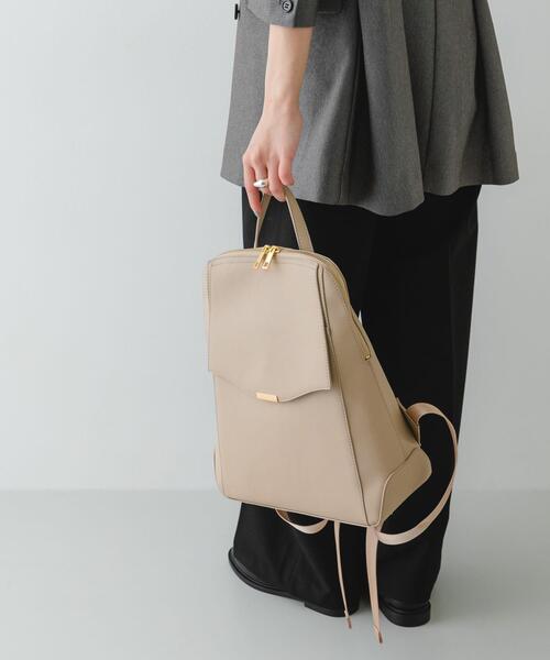 RODE SKO（ロデスコ）の「メタルフラップA4リュック（バックパック/リュック・レディース・グレー系その他/ブラック・ONE）」の13枚目の写真