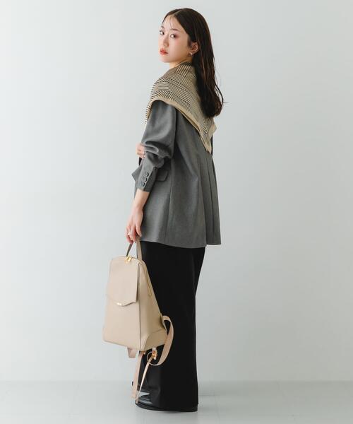 RODE SKO（ロデスコ）の「メタルフラップA4リュック（バックパック/リュック・レディース・グレー系その他/ブラック・ONE）」の11枚目の写真