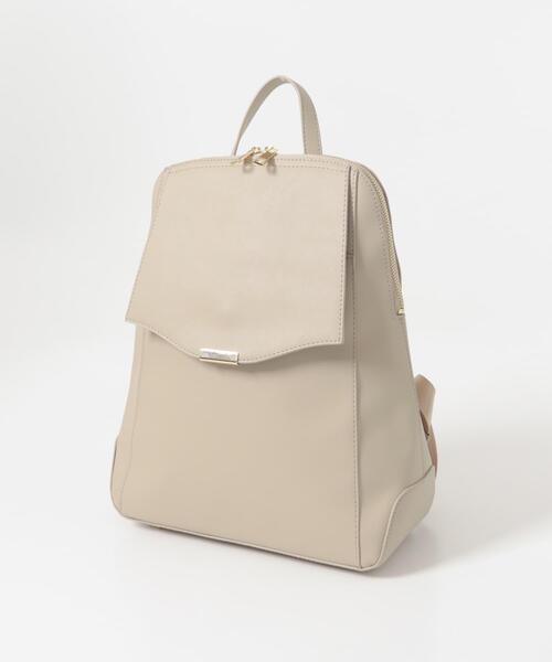 RODE SKO（ロデスコ）の「メタルフラップA4リュック（バックパック/リュック・レディース・ブラック/グレー系その他・ONE）」の6枚目の写真