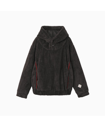 Pogme Fleece String Hoodie_Brown