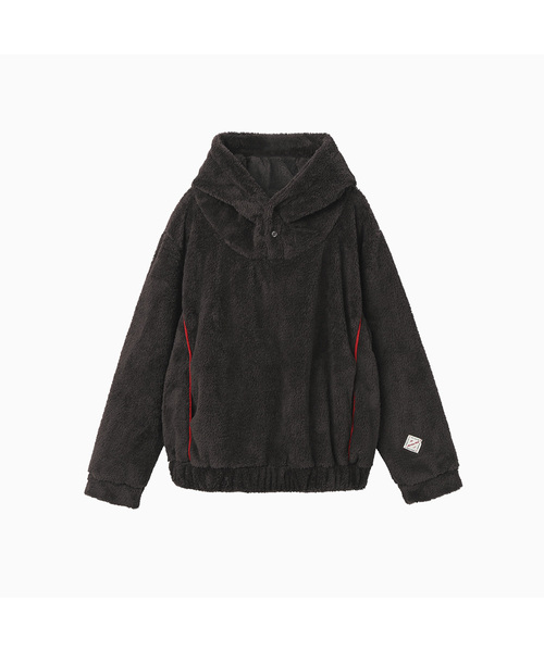MENASOO(ミナス)の「Pogme Fleece String Hoodie_Brown(パーカー・レディース・ブラウン・F)」の1枚目の写真