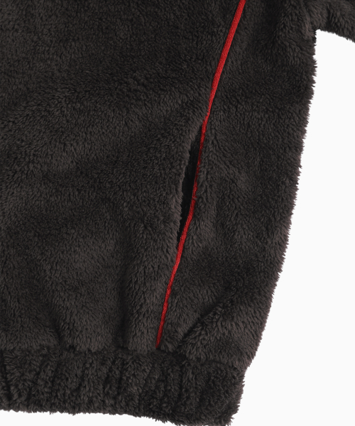 MENASOO(ミナス)の「Pogme Fleece String Hoodie_Brown(パーカー・レディース・ブラウン・F)」の21枚目の写真