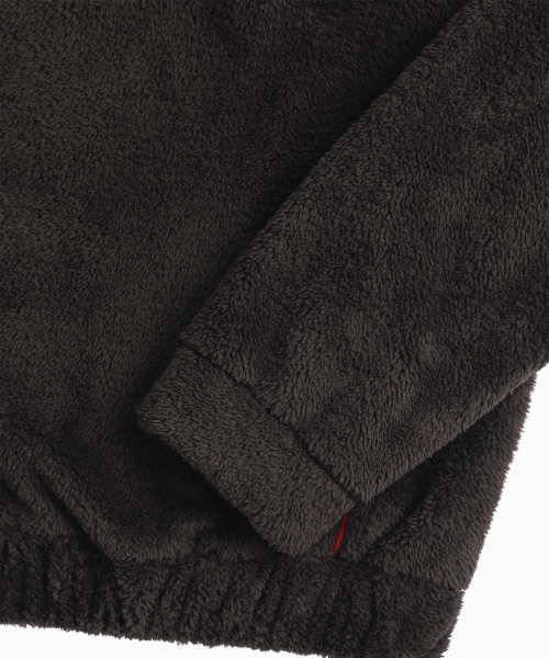 MENASOO(ミナス)の「Pogme Fleece String Hoodie_Brown(パーカー・レディース・ブラウン・F)」の22枚目の写真