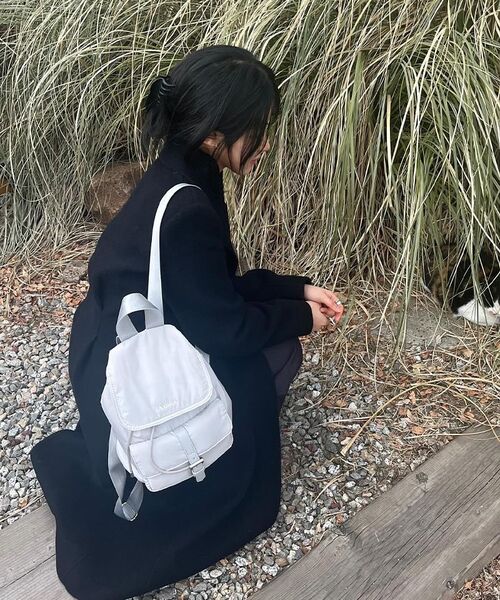 AMESWORLDWIDE(アメスワールドワイド)の「BASIC LOGO BACKPACK SILVER(バックパック/リュック・レディース・その他・FREE)」の13枚目の写真