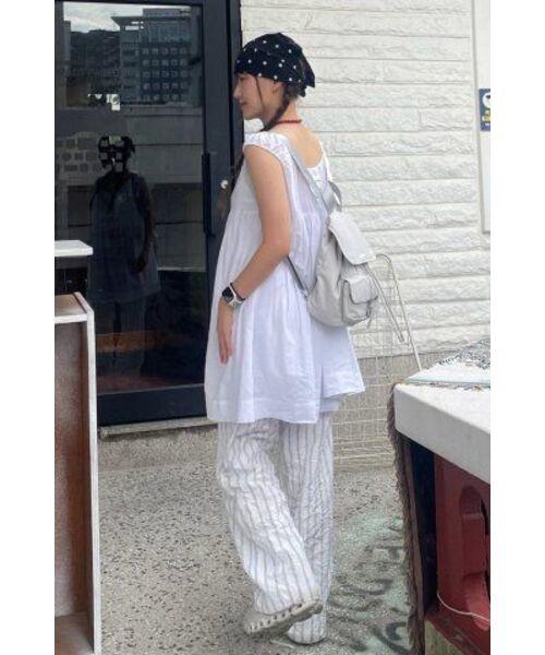 AMESWORLDWIDE(アメスワールドワイド)の「BASIC LOGO BACKPACK SILVER(バックパック/リュック・レディース・その他・FREE)」の10枚目の写真