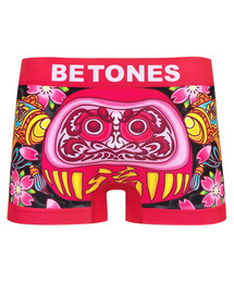 BETONES(ビトーンズ)の「【BETONES/ビトーンズ】 「LUCKY DARUMA CHAM」 アンダーウェア ボクサー LUCKY DARUMA CHAM-LDC001(ボクサーパンツ)」