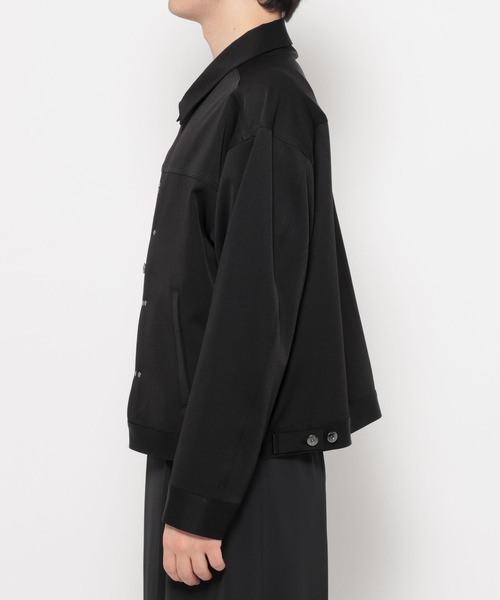 HARE（ハレ）の「【SET UP対応】スタッズライントラッカージャケット(HARE)（ブルゾン・メンズ・ネイビー/ブラック/グレー・SMALL/MEDIUM）」の17枚目の写真