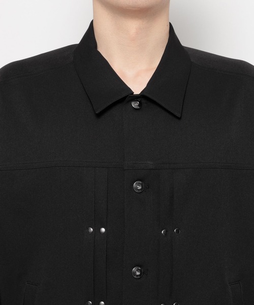 HARE（ハレ）の「【SET UP対応】スタッズライントラッカージャケット(HARE)（ブルゾン・メンズ・ネイビー/ブラック/グレー・SMALL/MEDIUM）」の19枚目の写真