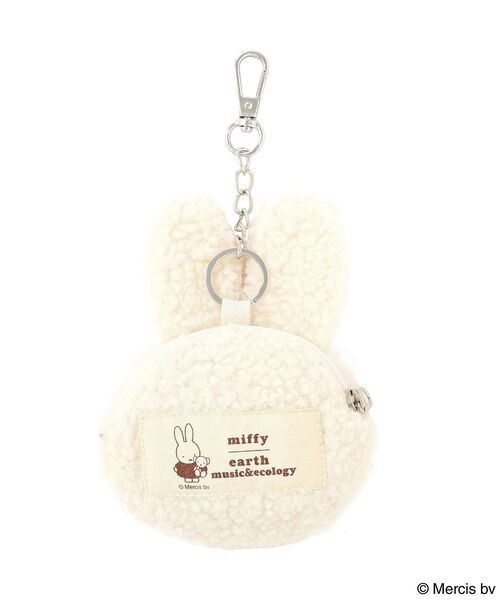 earth music&ecology(アースミュージックアンドエコロジー)の「miffy /earth タグ付ミニコインケース(コインケース・レディース・アイボリー・FREE)」の18枚目の写真