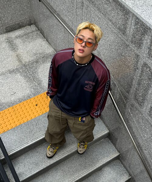XTONZ(エクストーンズ)の「XP127 シュリンクカーゴパンツ (カーキ)(スウェットパンツ・レディース・その他・SMALL/MEDIUM/LARGE)」の22枚目の写真