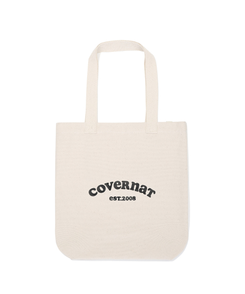 COVERNAT WOMAN(カバーナットウーマン)の「クローバーハートキャンバスエコバッグアイボリー(エコバッグ/サブバッグ・レディース・その他・FREE)」の1枚目の写真