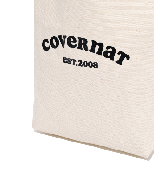 COVERNAT WOMAN(カバーナットウーマン)の「クローバーハートキャンバスエコバッグアイボリー(エコバッグ/サブバッグ・レディース・その他・FREE)」の3枚目の写真