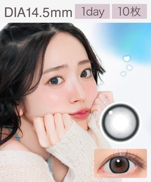 candymagic（キャンディーマジック）の「candymagic 1day メログレー (10枚入り)（コンタクトレンズ・カラコン）」