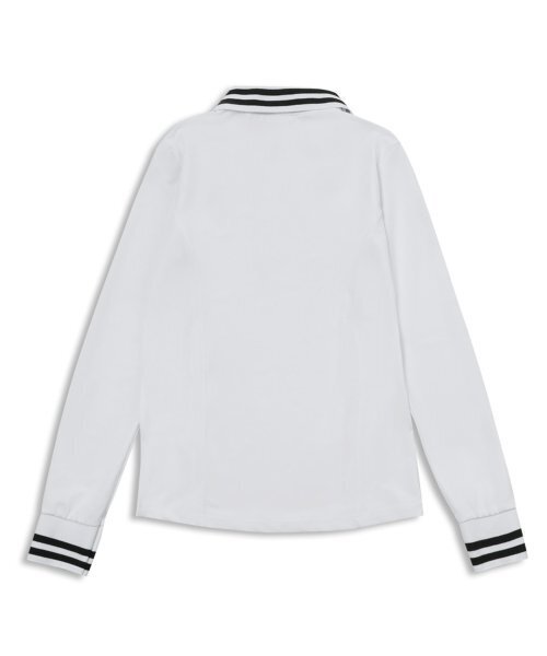 MACKY（マッキー）の「リリーピケ Tシャツ ホワイト（ポロシャツ・レディース・その他・1/2）」の3枚目の写真