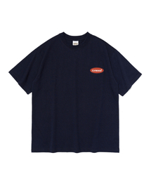 ANALOG MOOD（アナログムード）の「A-MOOD ロゴ半袖Tシャツ (ネイビー)（Tシャツ/カットソー）」