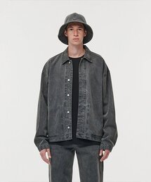 ERRORS EXCEPTED（エラーズエクスペクティド）の「JK010 チョアデニムジャケット (チャコール)（デニムジャケット）」