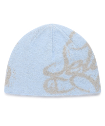 Cavish（カビシ）の「CLASSIC ROSE BEANIE BLUE(CV2EFUAB31A)（ニットキャップ/ビーニー）」