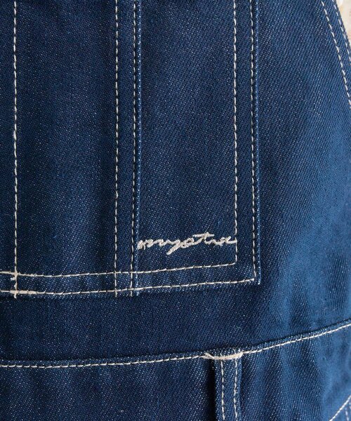 mystic（ミスティック）の「フレアサロペット（サロペット/オーバーオール・レディース・ネイビー/イエロー・1/2）」の16枚目の写真