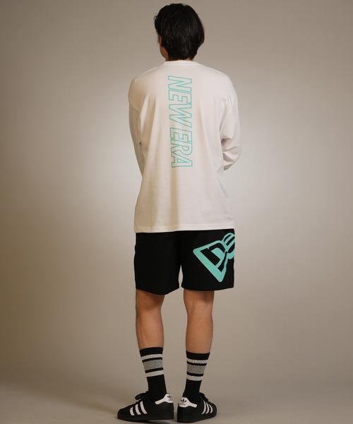 NEW ERA(ニューエラ)の「NEW ERA/ニューエラ メンズ 長袖 ロンT 15159364/15159365(Tシャツ/カットソー・メンズ・ホワイト/ブラック・M/L/XL)」の7枚目の写真