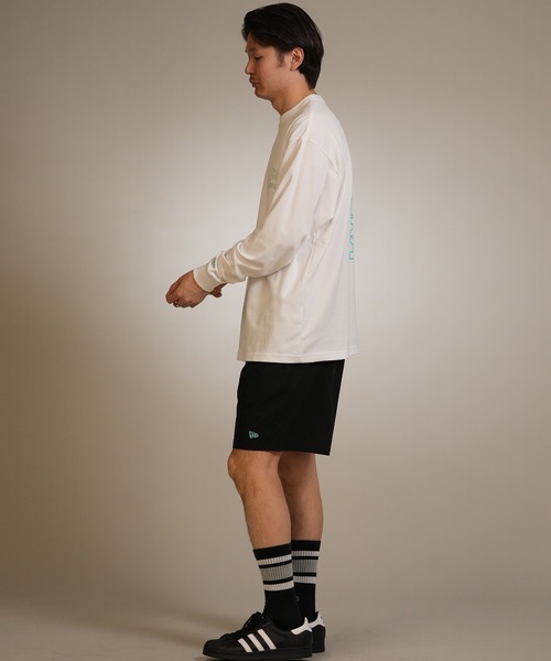 NEW ERA(ニューエラ)の「NEW ERA/ニューエラ メンズ 長袖 ロンT 15159364/15159365(Tシャツ/カットソー・メンズ・ホワイト/ブラック・M/L/XL)」の8枚目の写真