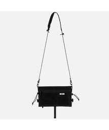 WICK（ウィック）の「サコッシュバッグ-ブラック（メッセンジャーバッグ）」