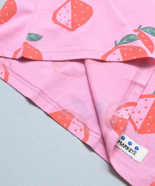 MARKEY'S(マーキーズ)の「総柄ワイド半袖Tシャツ/おとな(Tシャツ/カットソー・レディース・ベージュ系その他/ライトピンク/チャコール/ブラック系その他/クリーム/イエロー系その他/グリーン系その他/ブルー/ピンク系その他/ホワイト系その他・160cm)」の14枚目の写真
