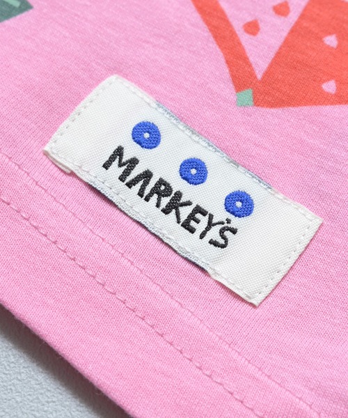 MARKEY'S(マーキーズ)の「総柄ワイド半袖Tシャツ/おとな(Tシャツ/カットソー・レディース・ベージュ系その他/ライトピンク/チャコール/ブラック系その他/クリーム/イエロー系その他/グリーン系その他/ブルー/ピンク系その他/ホワイト系その他・160cm)」の15枚目の写真
