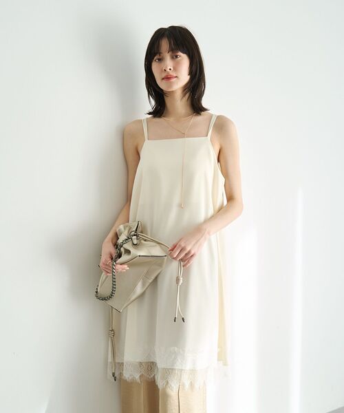 YECCA VECCA（イェッカヴェッカ）の「2wayチェーンギャザーバッグ（ショルダーバッグ・レディース・ブラック/シルバー/ゴールド・FREE）」の11枚目の写真