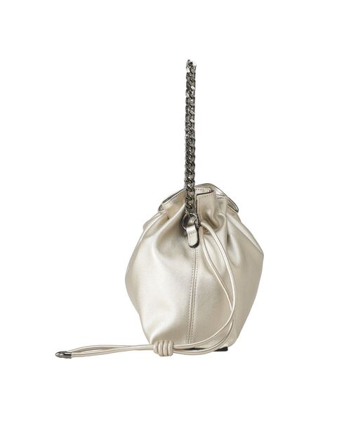 YECCA VECCA（イェッカヴェッカ）の「2wayチェーンギャザーバッグ（ショルダーバッグ・レディース・ブラック/シルバー/ゴールド・FREE）」の16枚目の写真